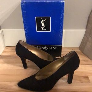VINTAGE Yves Saint Laurent, Sz 8 Clara Heels